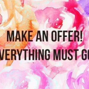 Accepting Reasonable Offers!